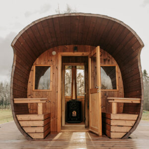 The Nordic Sauna Nordic Barrel Finnish Sauna