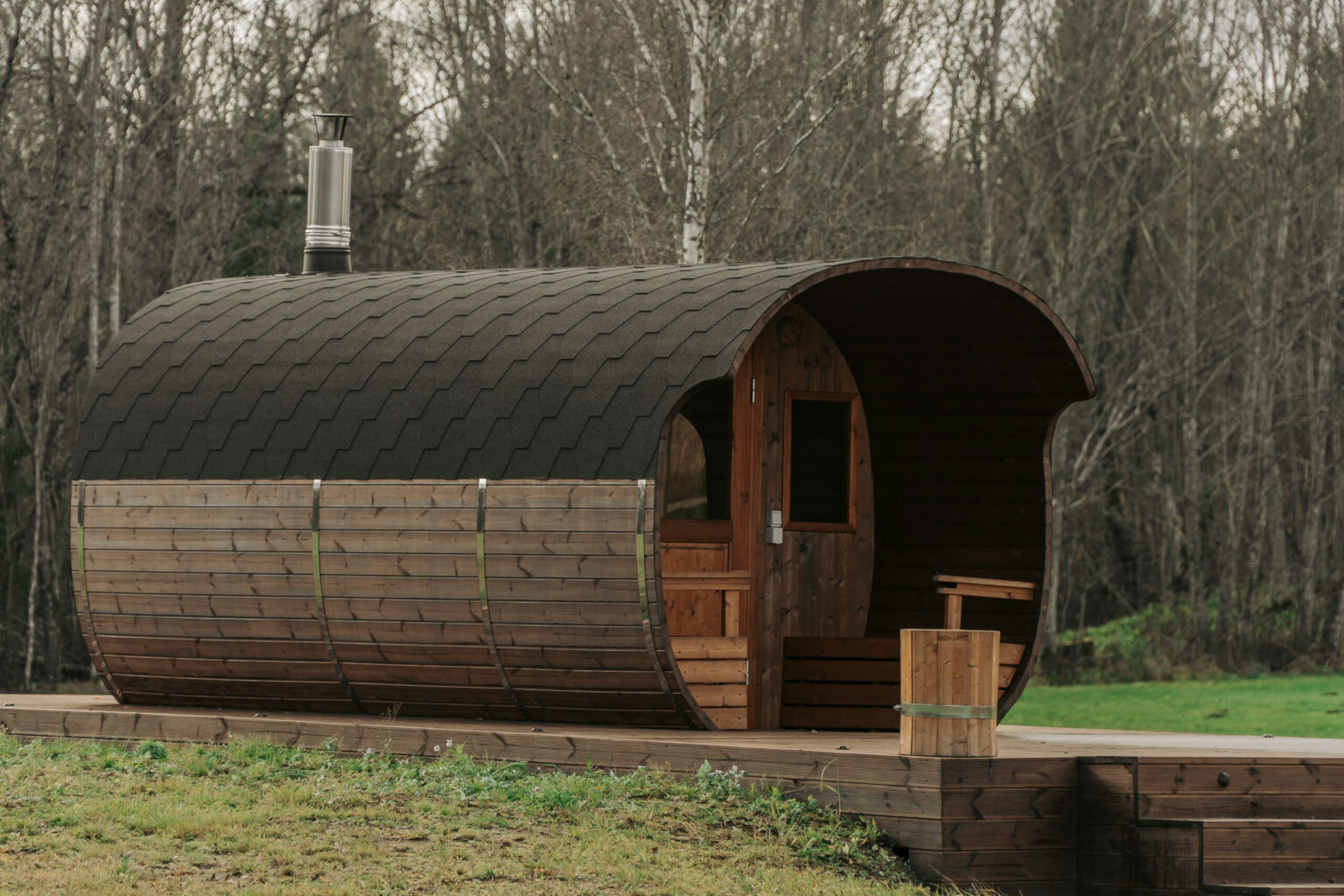 The Nordic Sauna Nordic Barrel Finnish Sauna