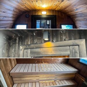 Nordic Barrel - LED lights