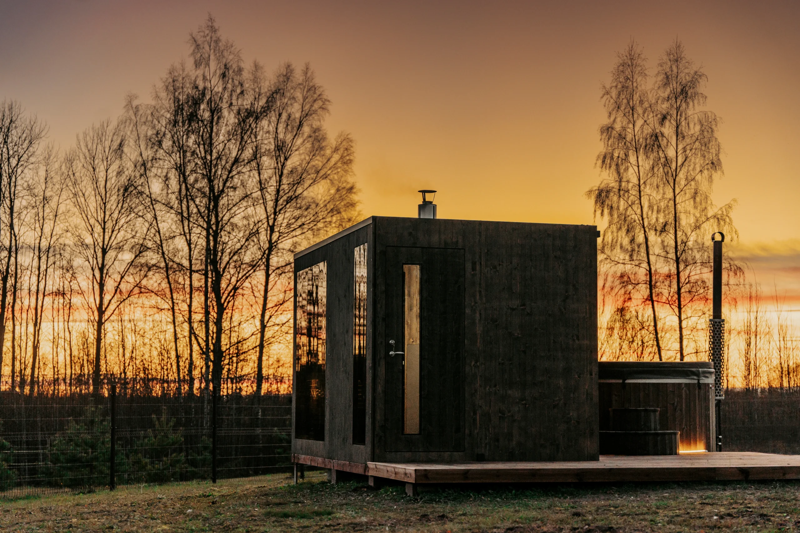 The Nordic Sauna Nordic Cube Finnish Sauna