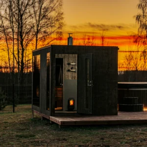 The Nordic Sauna Nordic Cube Finnish Sauna